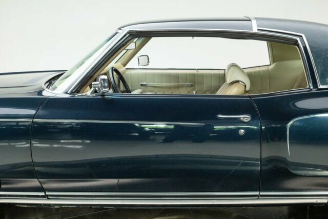 1971 chevrolet monte carlo 350 v8 3 speed automatic coupe fathom blue