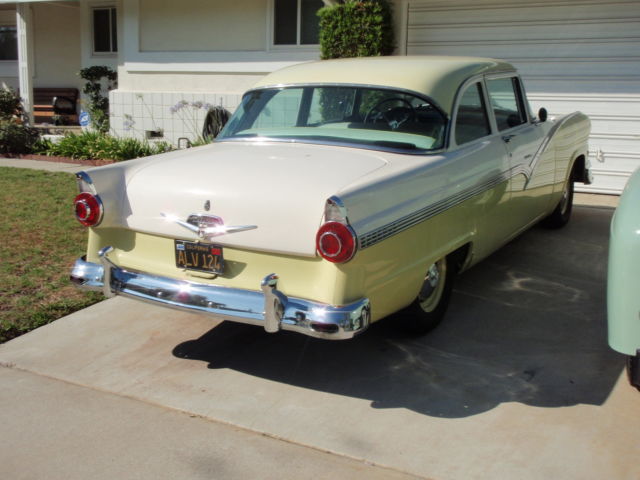 1956 ford fairlane club sedan no reserve!