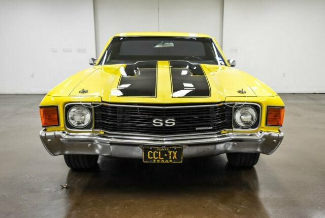 1972 chevrolet el camino 73766 miles yellow coupe 350 chevy v8 turbo 350