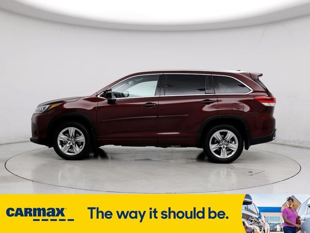 2017 toyota highlander limited