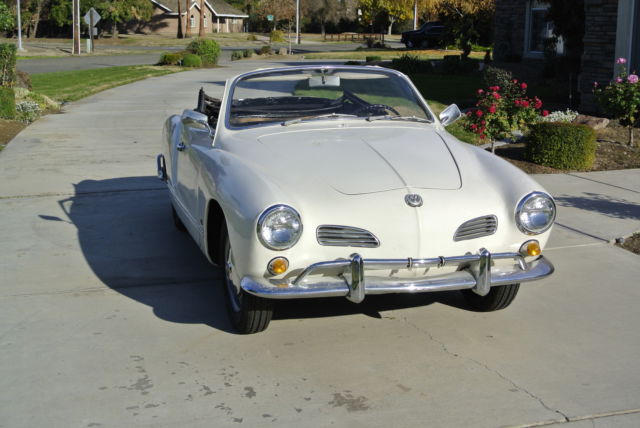 1966 karmann ghia convertible - runs great!