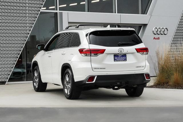 2018 toyota highlander limited platinum
