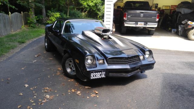 1979 camaro z28, factory 4 speed positrac, built motor, strong runner, solid