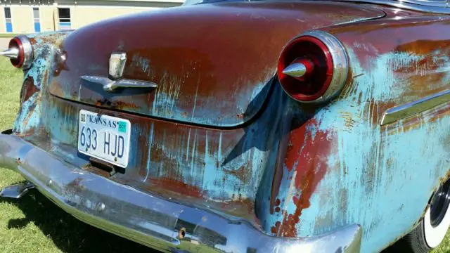 1954 ford customline.....patina hot rod