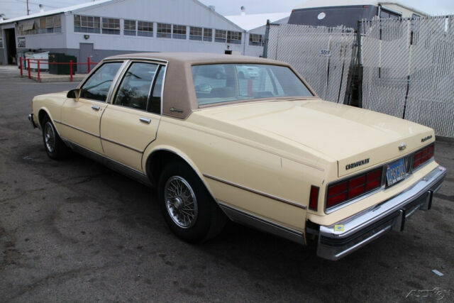 1986 chevrolet caprice classic brougham automatic 8 cylinder no reserve
