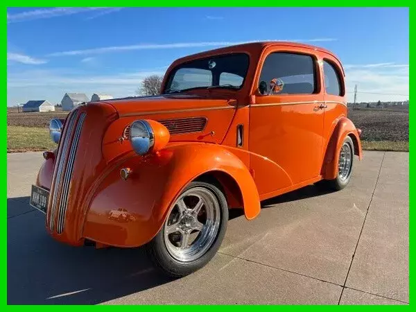 1948 ford anglia coupe v8 transmission leather interior