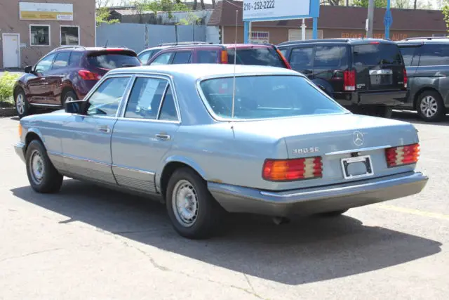 no reserve 1985 mercedes-benz 380se-class only 140k miles clean carfax!