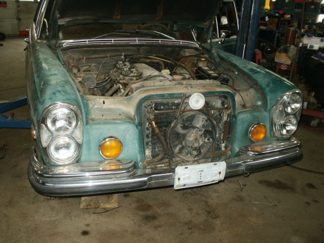 1970 mercedes benz 280 s 4 door sedan runs and drives