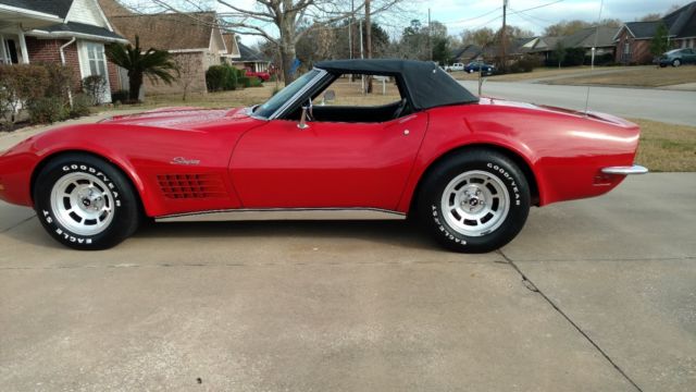 1972 convetible corvette stingray