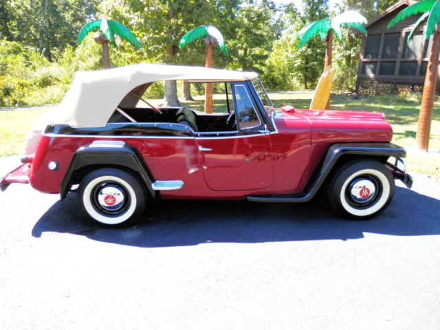 1950 willys jeepster restored convertible rare custom classic hot rod street rod