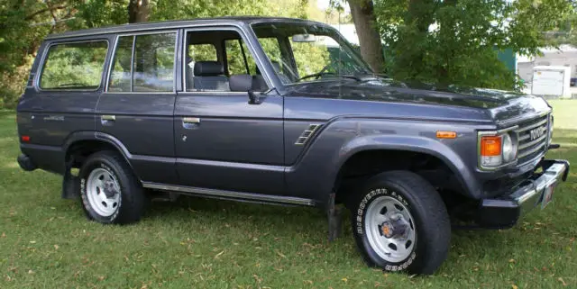 1985 toyota fj60 land cruiser 1-owner 1985-2016 garage find 6-cyl 4-speed 4x4 fj