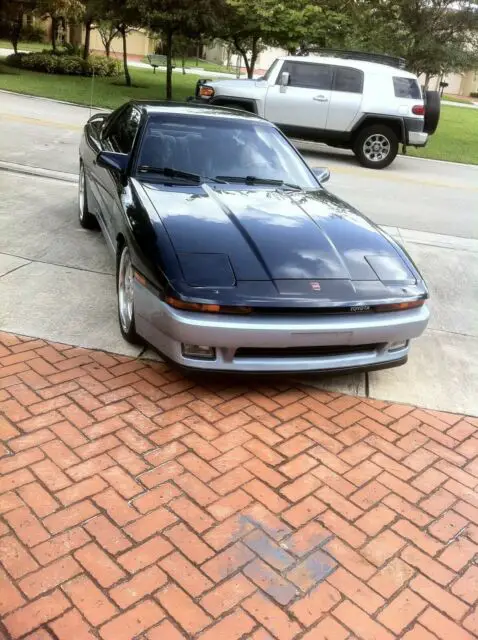 1988 toyota supra turbo 3l i6 24v 5 speed rwd two tone 2 low miles mk3 clean!!!
