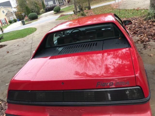 1984 pontiac fiero genuine 58k miles