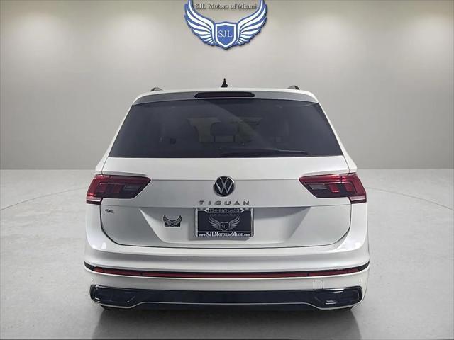 2024 volkswagen tiguan 2.0t se r-line black