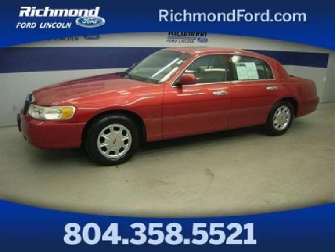 1998 lincoln town car signature in richmond, va
