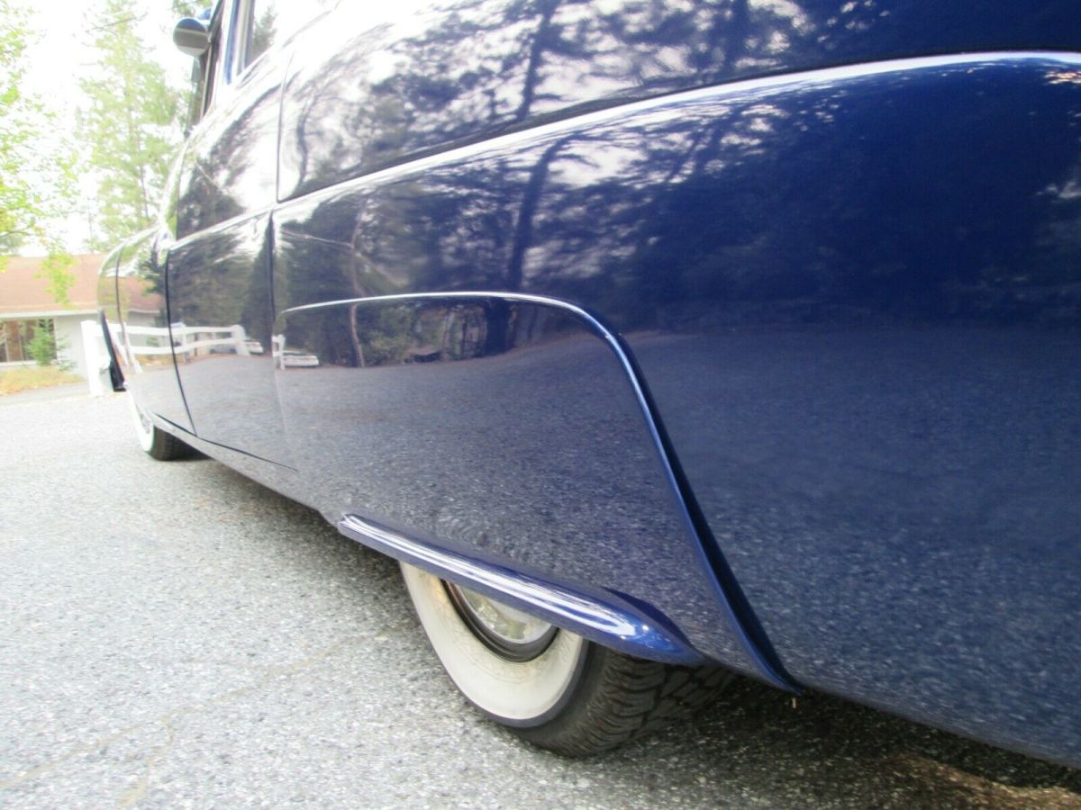1951 merc shaved & frenched! california car real deal lead sled! frame off resto