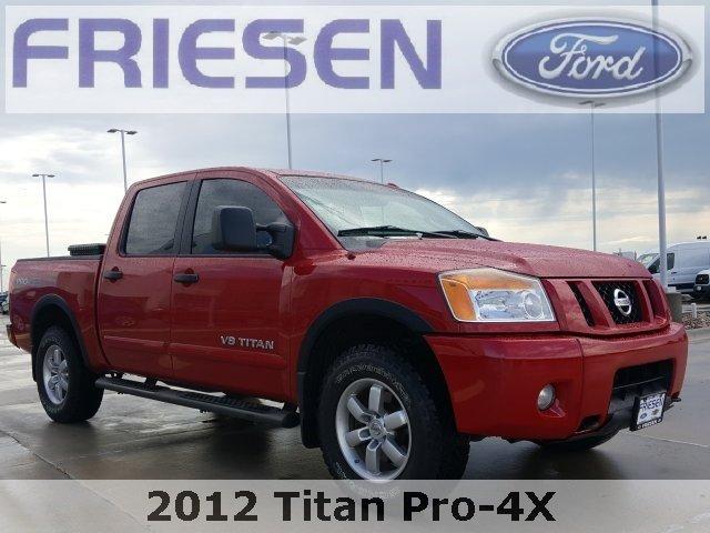 used 2012 nissan titan pro-4x aurora, ne 68818 for sale in aurora, nebraska