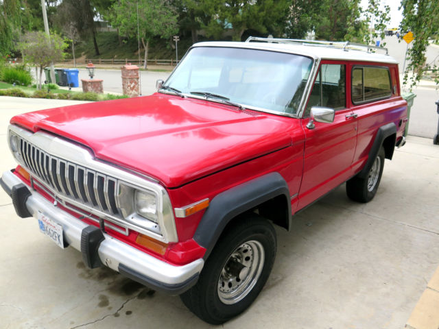 1983 jeep cherokee 360 v8 (5.9l) 2 door full time 4x4