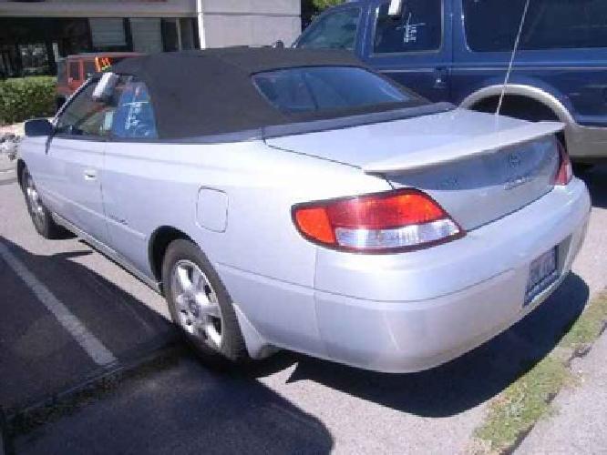 2001 toyota camry solara sle in san rafael, ca
