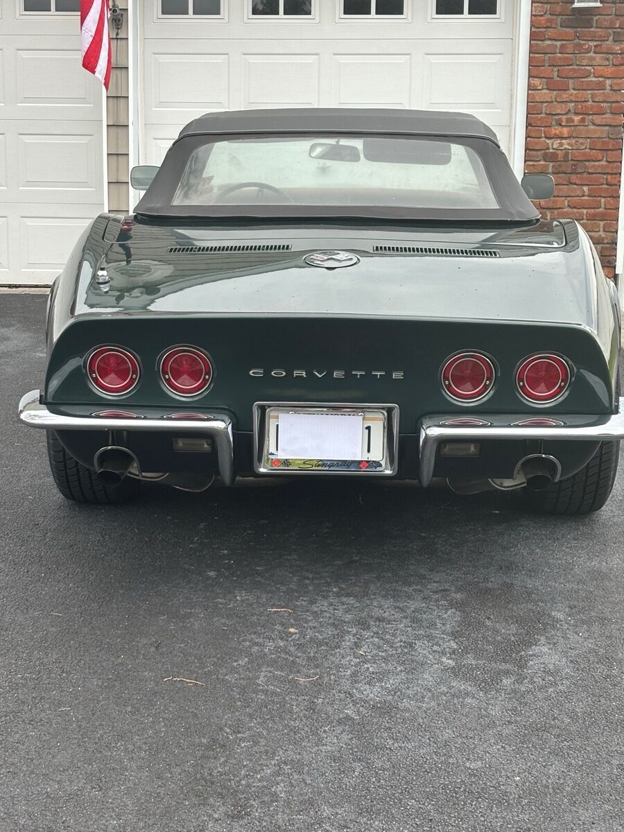 1968 chevrolet corvette green base