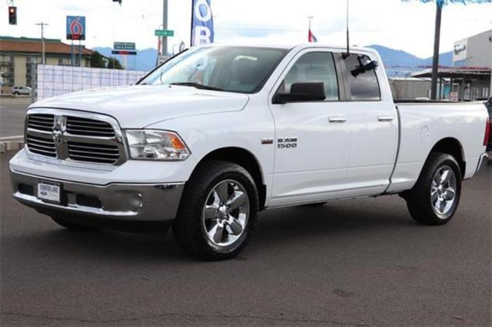 2016 ram ram pickup 1500 slt 4x4 slt 4dr quad cab 6.3 ft. sb pickup for sale in medford, oregon