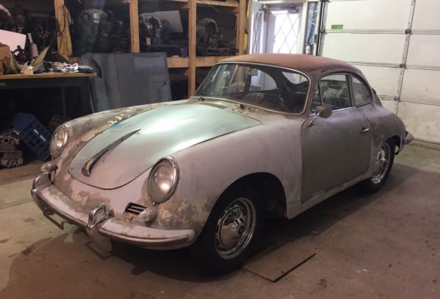 1963 porsche 356 super 90 t6 coupe project