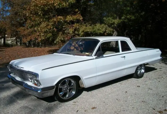 1963 chevrolet biscayne 2 door post