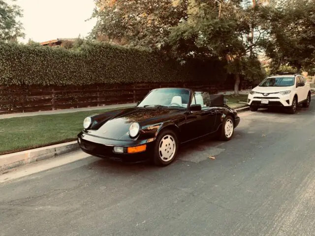 1991 porsche 911 carrera 4 cabriolet 964