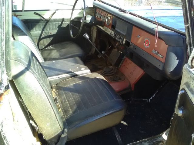 1969 international scout 800a plow truck 4cyl 4x4