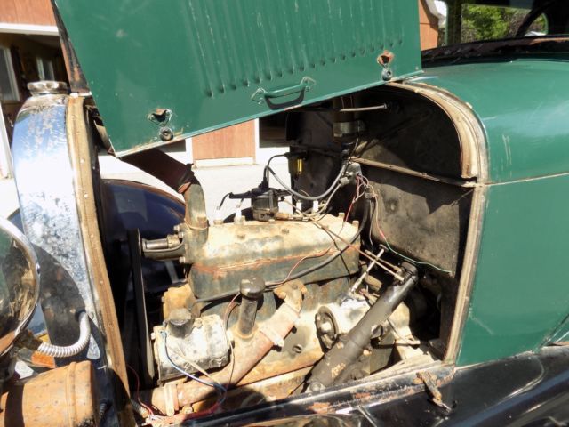 1928 ford model a tudor sedan, stored for the last 30 years