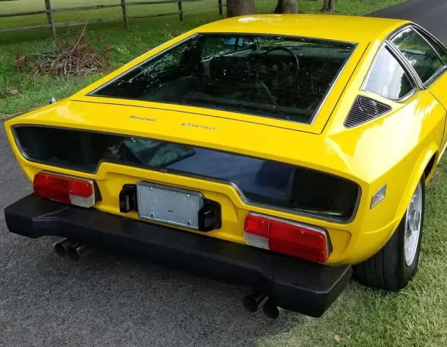 1978 maserati khamisn rare all original fly yellow 21k miles 1 private owner