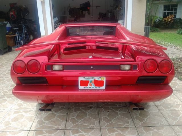 lamborghini diablo replica - celebrity owned - custom hell/devil bing bing red