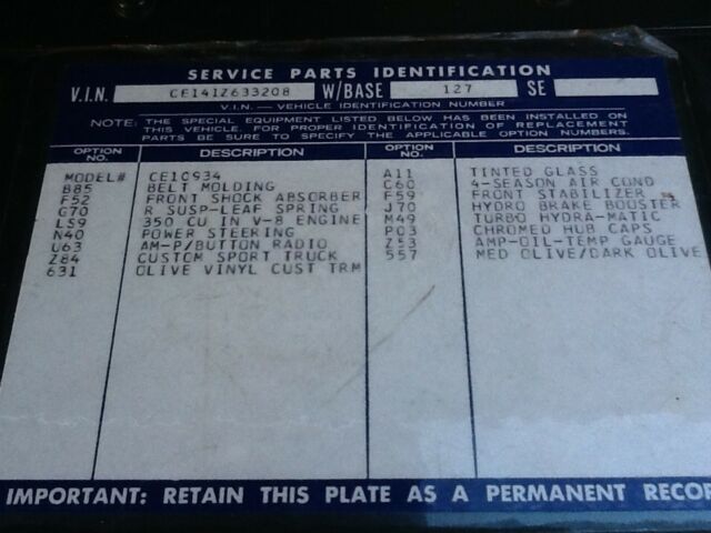 1971 c10 cst 100% rust free garage kept 58k original documented miles survivor