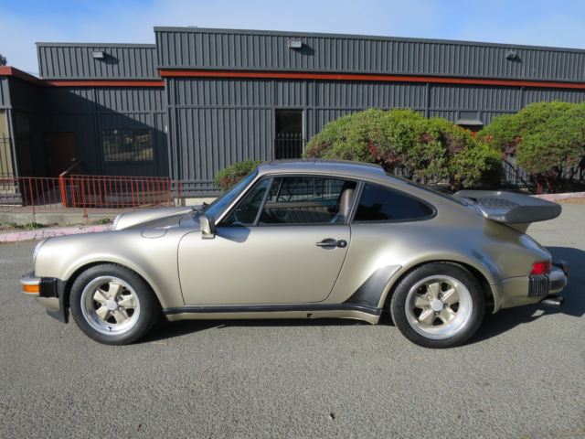 1986 porsche 911 930 turbo coupe -- rustfree california car since day one!