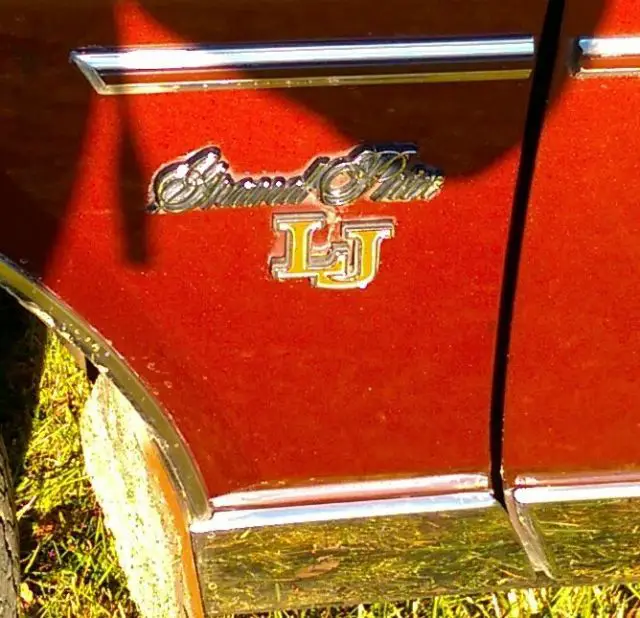 original 2nd owner 1982 pontiac grand prix sj only 60,000 original miles nice!!!