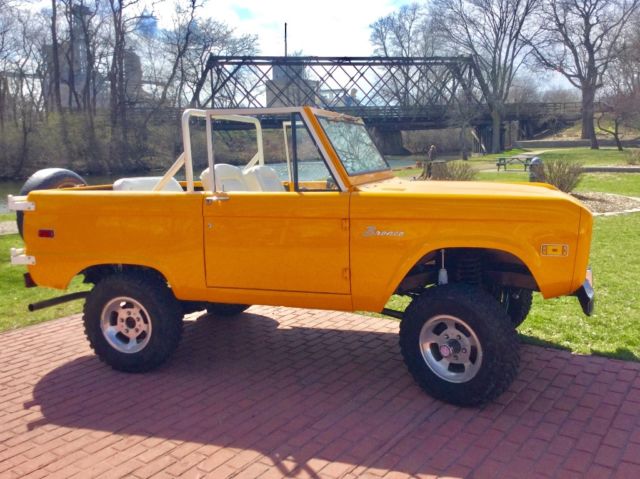 1975 ford bronco complete frame off restoration