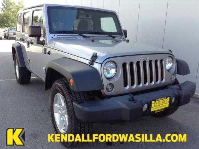 2016 jeep wrangler unlimited sport s 4x4 sport s 4dr suv for sale in wasilla, alaska