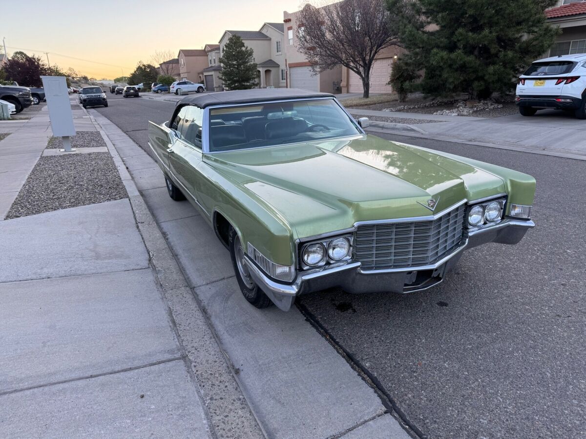 1969 cadillac coupe deville. all original including paint
