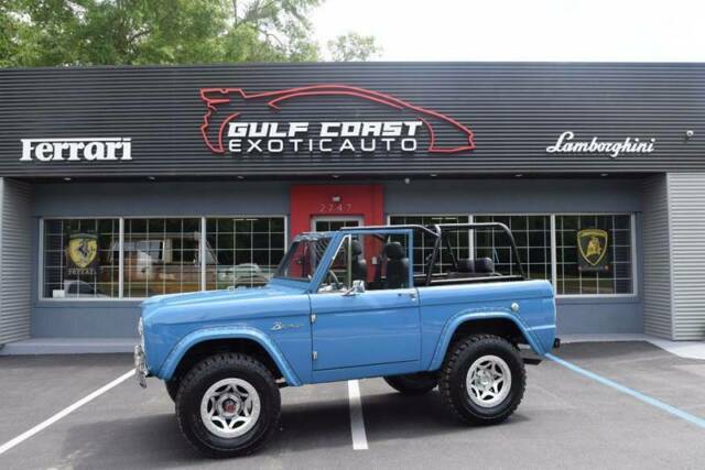 1966 ford bronco ii 87677 miles blue suv v8 5.0l automatic 3-speed