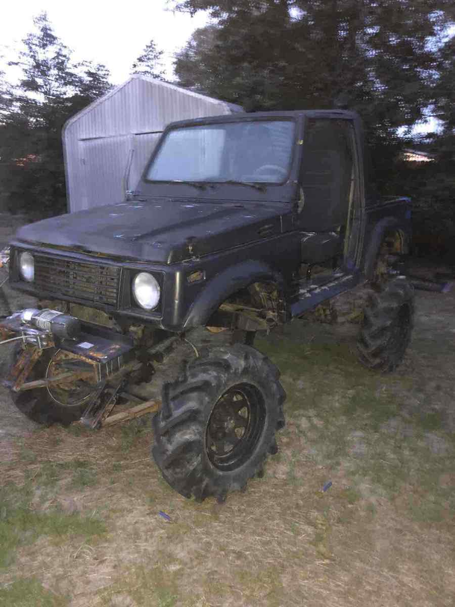 1989 suzuki samurai suv black 4wd manual jl