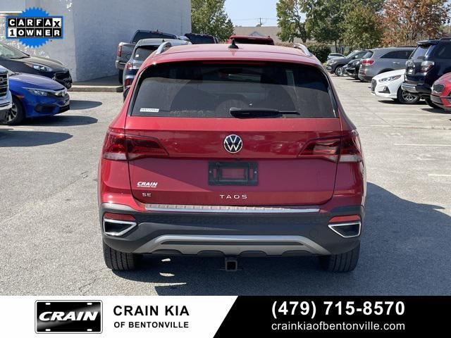 2022 volkswagen taos 1.5t se