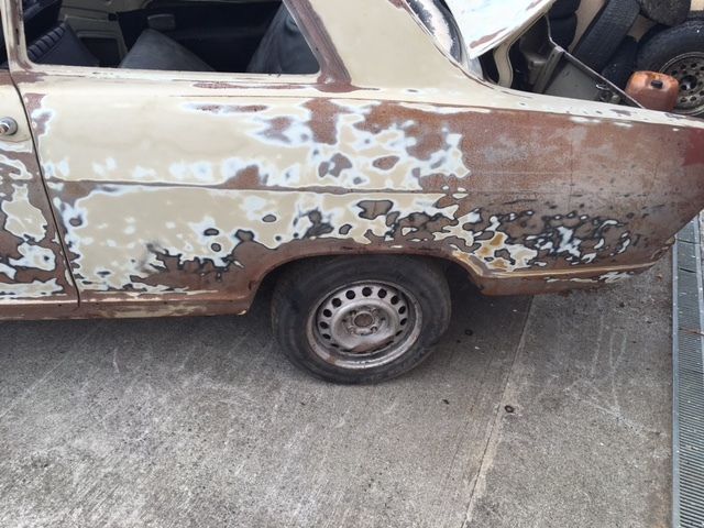 1969 opel kadett b lhd rolling shell