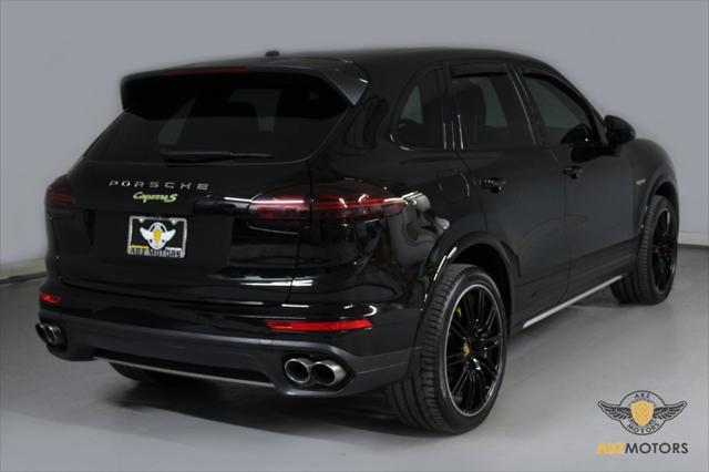 2018 porsche cayenne e-hybrid s