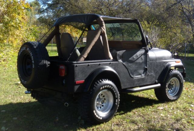 1978 jeep cj-5, 4 x 4, 6 cylinder, 3 speed, dual exhaust, aluminum wheels