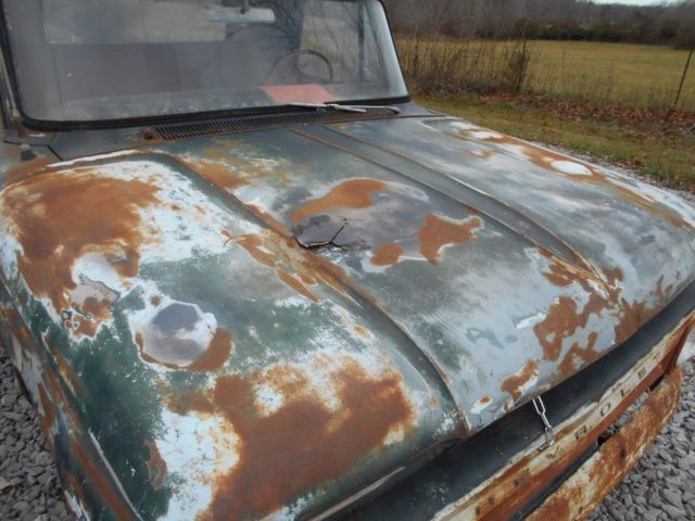 barn find 1965 chevy c-10 short step side shop truck rat rod project ls swap nr