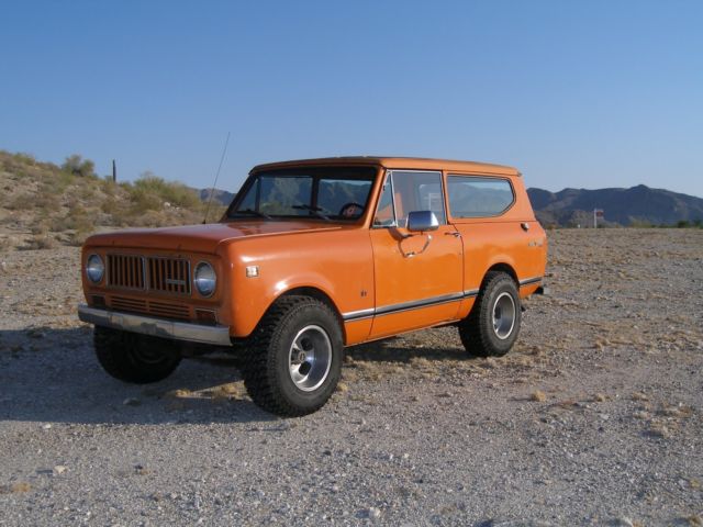 1973 international scout ii california convertible 4x4 v8