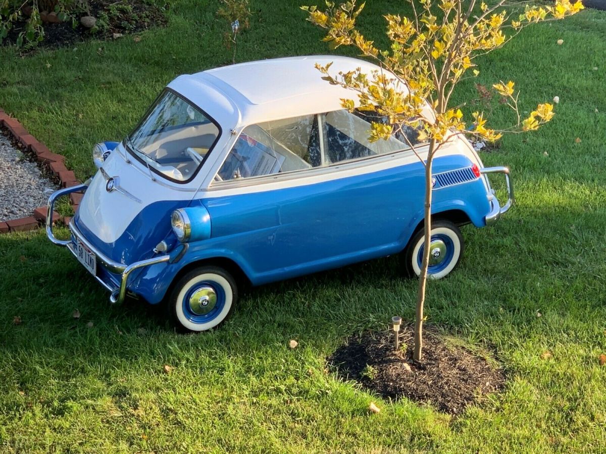 1958, bmw, isetta, 600, micro car, 300, restored, limosine