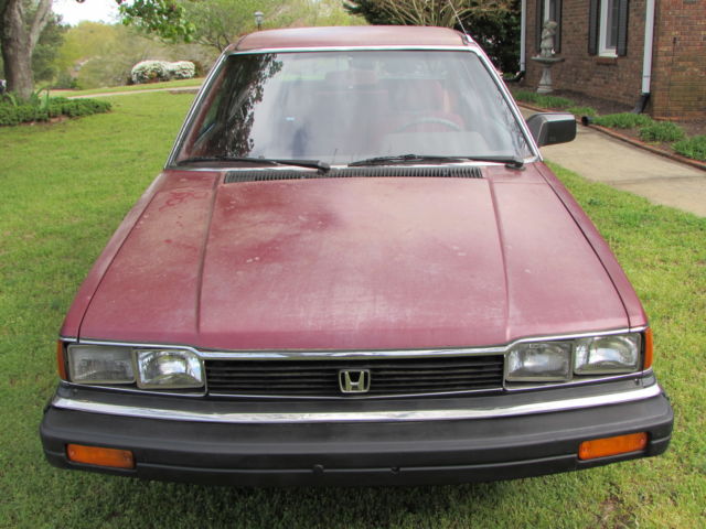 original low mileage 1982 honda accord lx hatchback **no reserve**