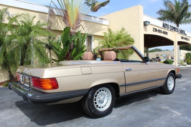 1985 mercedes 380sl r107 28k original miles original two owner car 239-693-4000