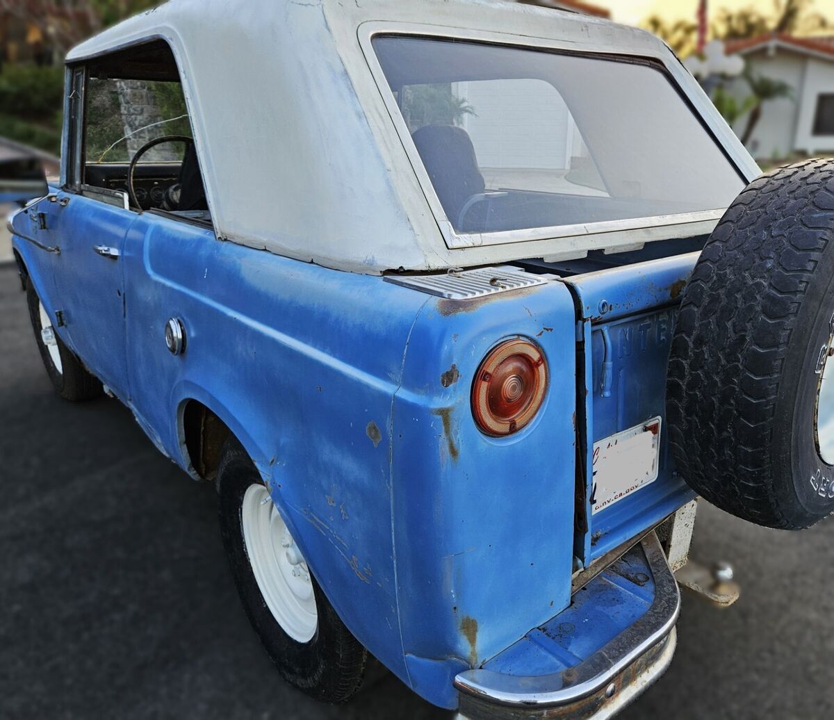 1966 international scout 800 4x4 sport top rare